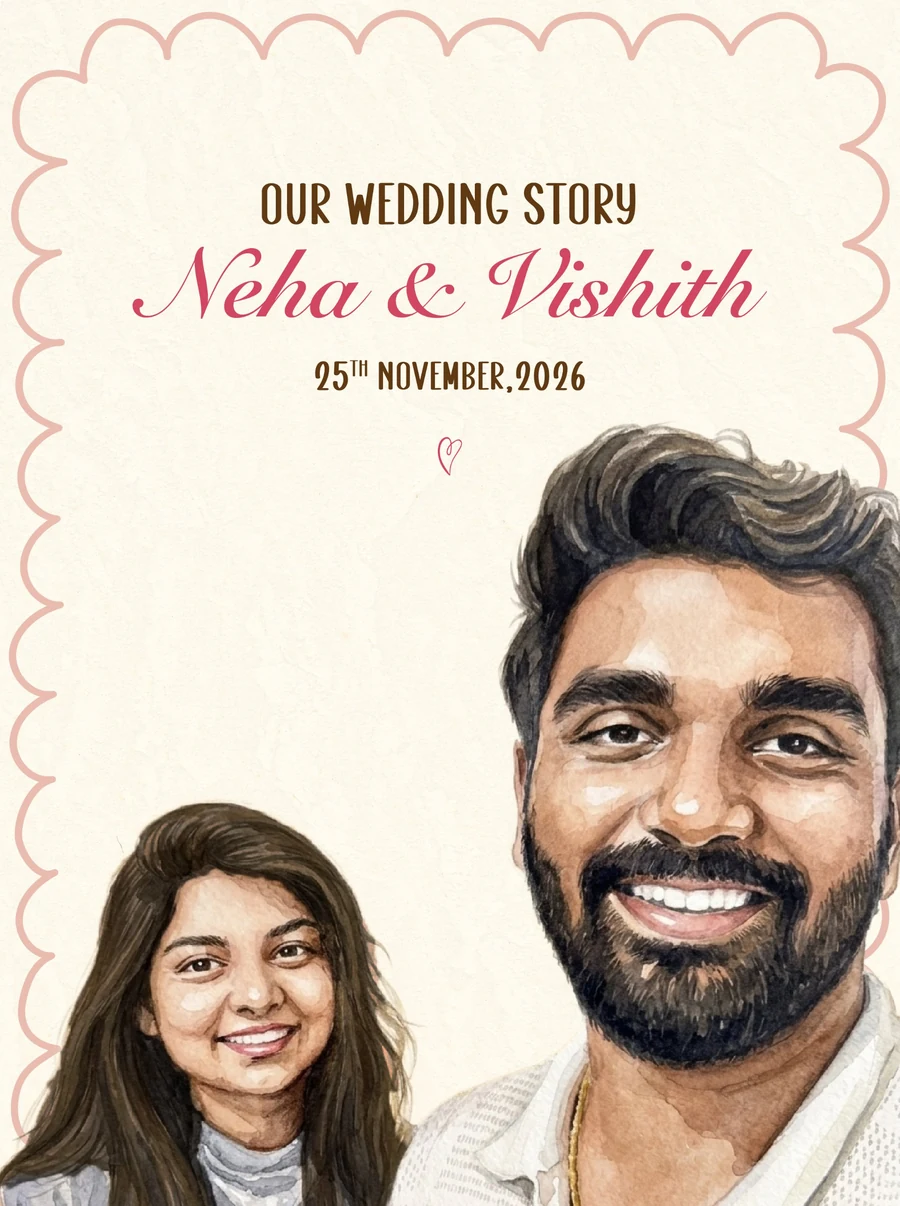 Our Wedding Story: Neha and Vishith, 25th November 2026